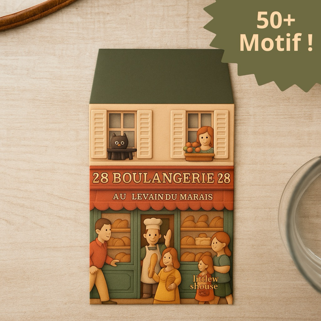 

(ISI 5pcs) Amplop Lebaran 2026| Amplop 3D Idul Fitri Baru Littlewshouse