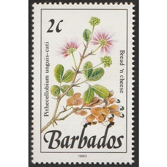 

A 10616 SATU BUAH PRANGKO BARBADOS NOMINAL 2C TEMA PIYHECELLOBIUM UNGUIS CATI DENGAN KONDISI BELUM ADA CAP