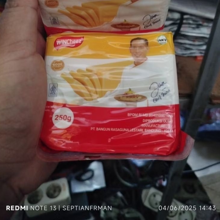 

Keju Wincheez 250gram Batangan
