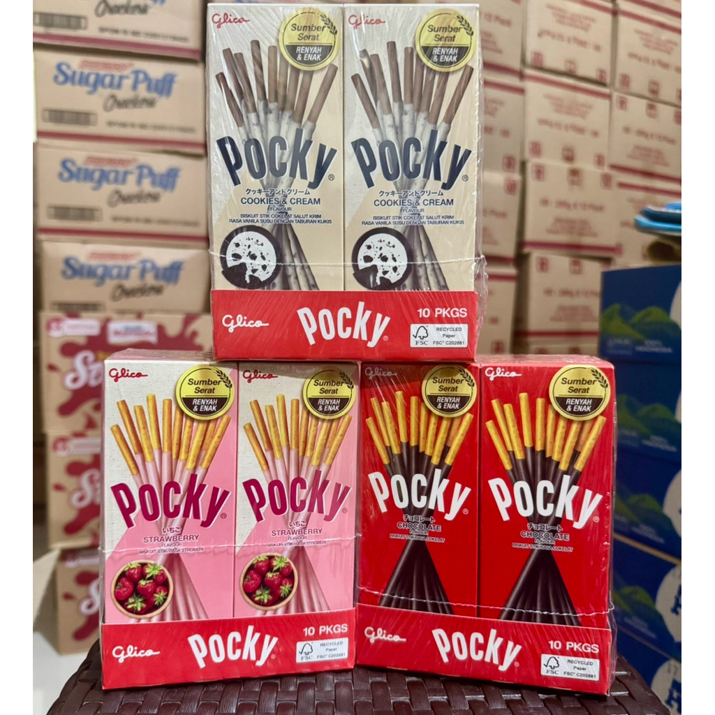 

Glico Pocky mini box ( 21gr x 10pcs ) ECER Per pack