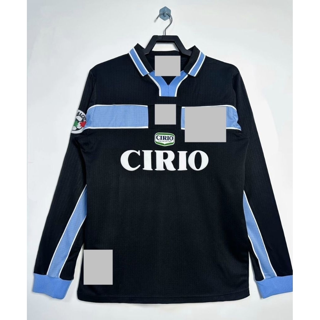 JERSEY BOLA LONGSLEEVE LAZIO AWAY 98 PREMIUM HIGH QUALITY