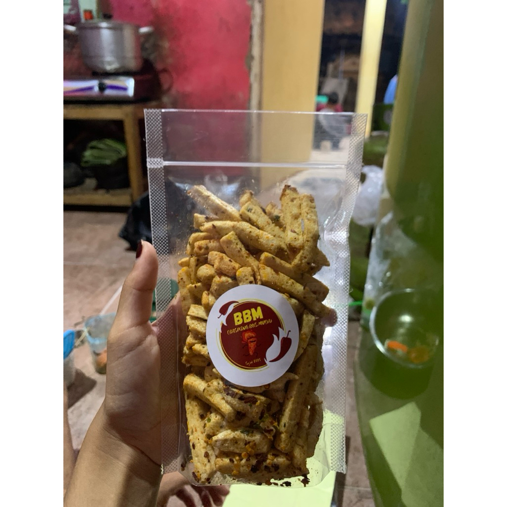 

BASRENG Pedas Daun jeruk 100gram