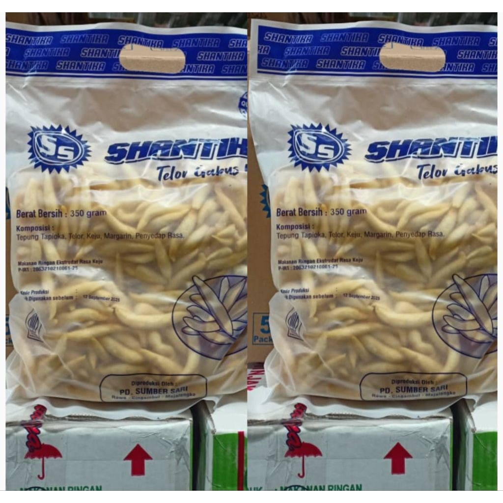 

Gabus Keju Shantika Kemasan Pack 300 Gram / Gabus Keju / Gabus Cendol