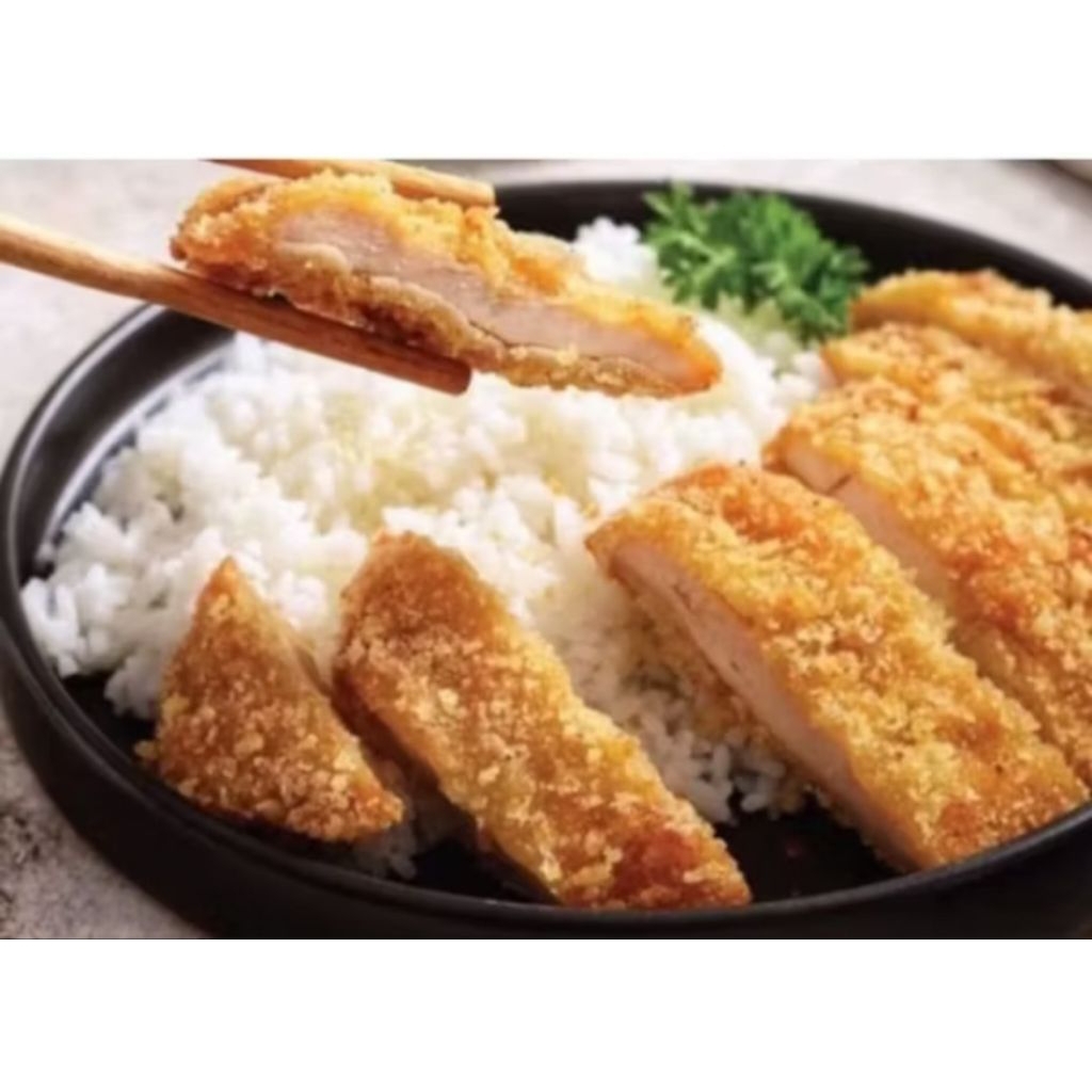 

Chicken katsu jumbo isi 4 pcs kasimura halal bpom
