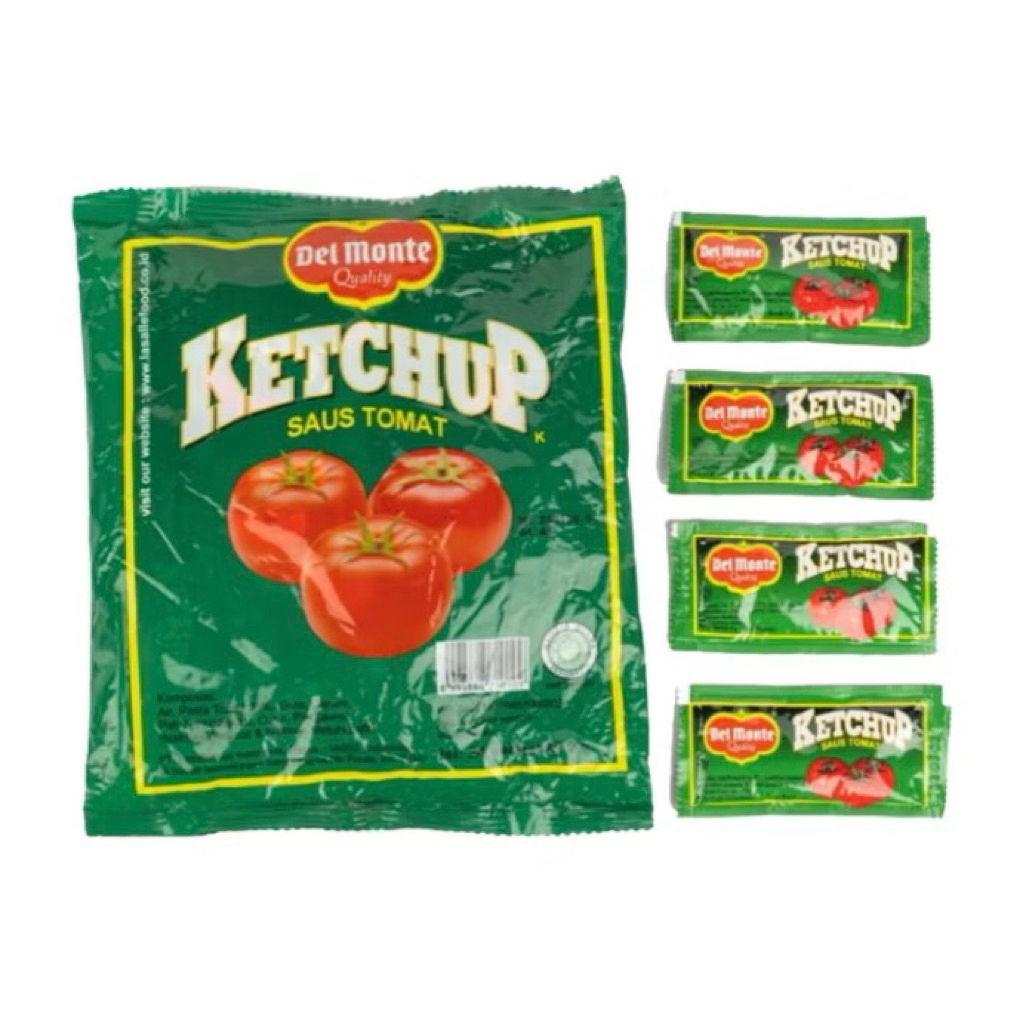 

DEL MONTE KETCHUP SAUS TOMAT 24x9/8g.
