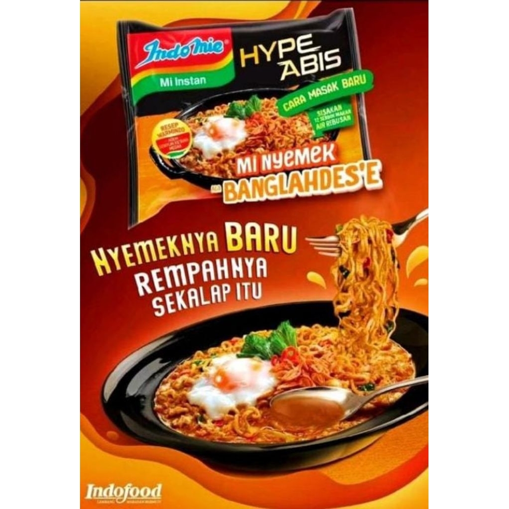 

Indomie Mie Nyemek ala Banglahdes'e Rasa Kari