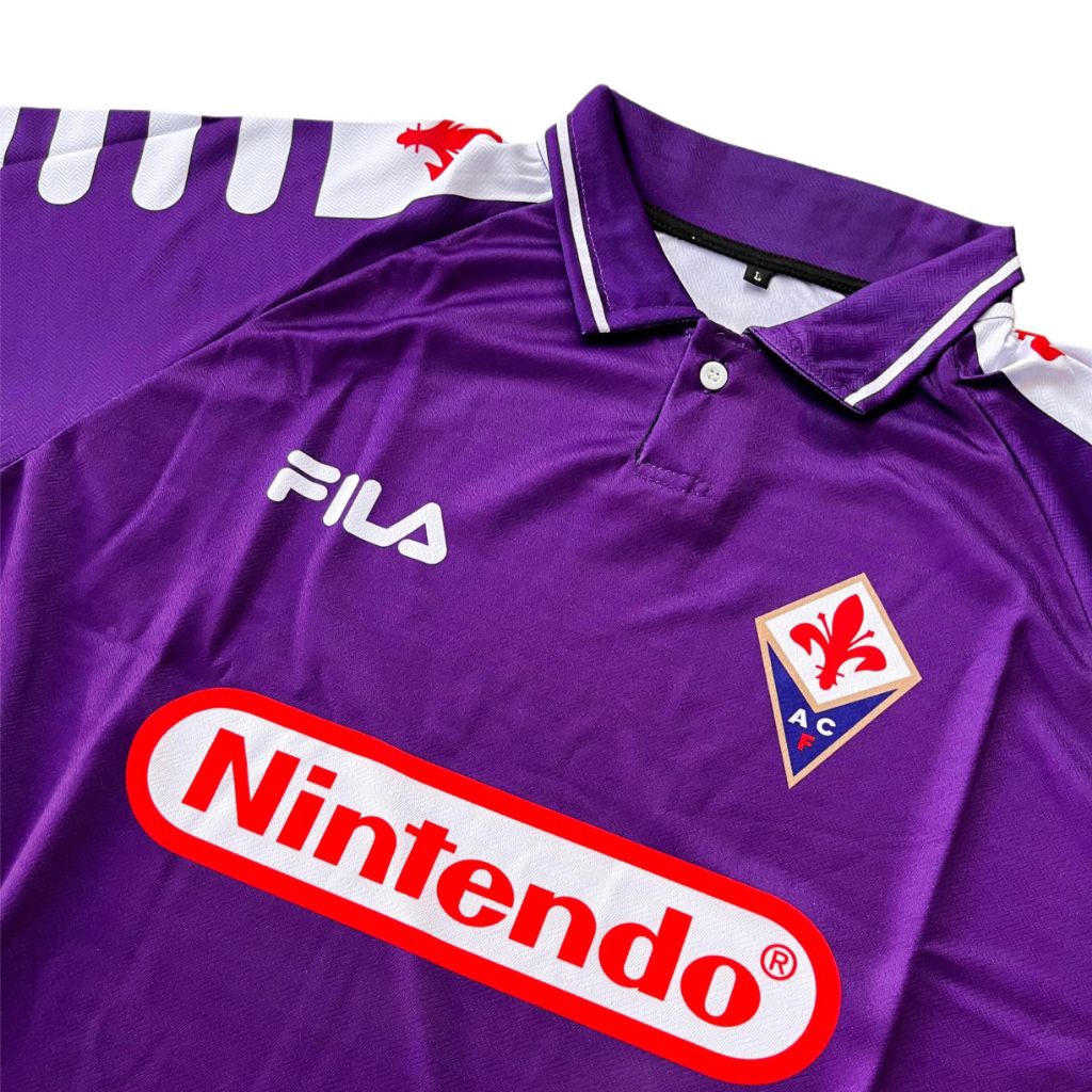 DISKON JERSEY VINTAGE FIORENTINA HOME 1998 (ORIGINAL LOGO3D)