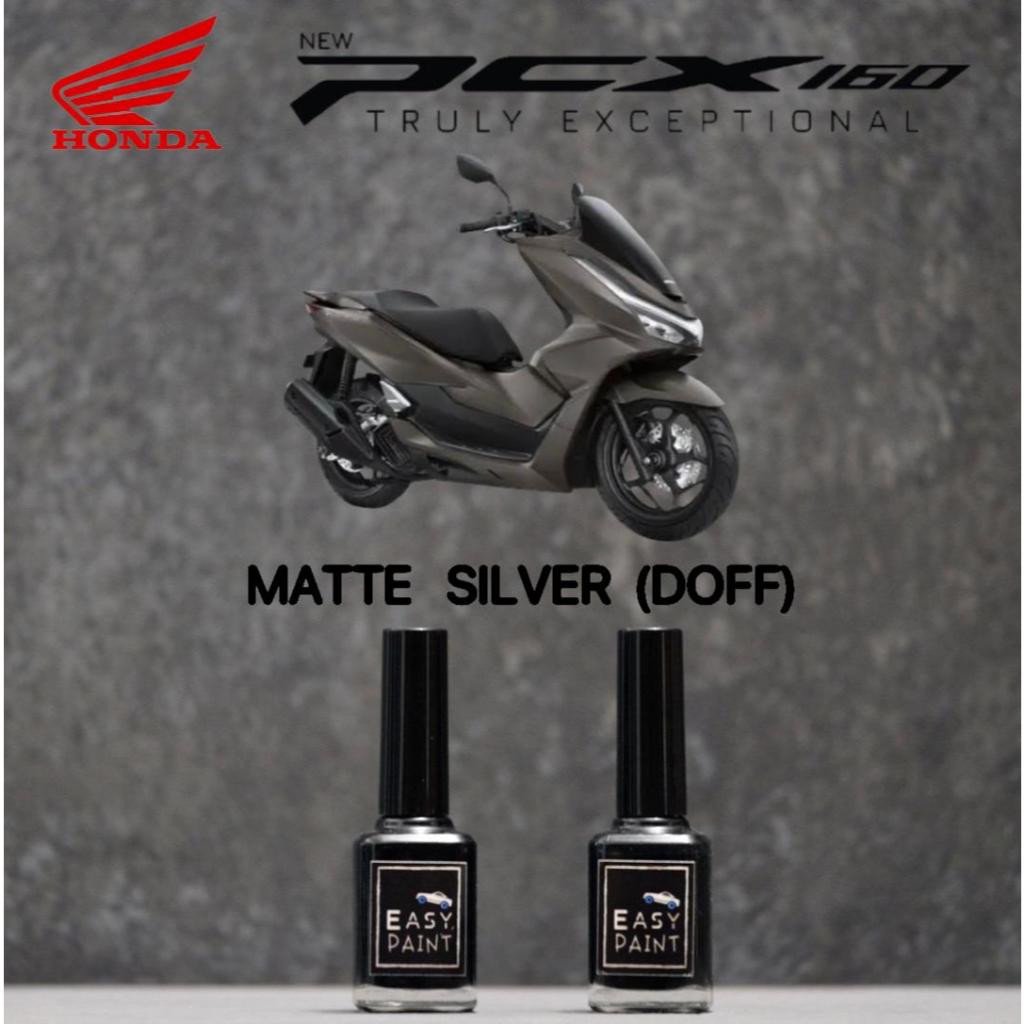 Cat Oles Motor Exceptional Matte Silver White Roadsync Red Black Honda PCX 160 2025 Putih Merah Abu 