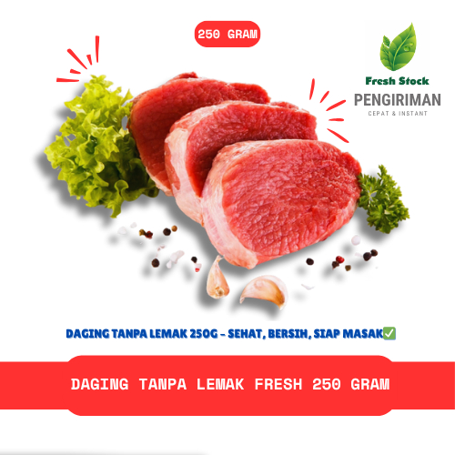 

DAGING TANPA LEMAK 250 GRAM | FreshStock