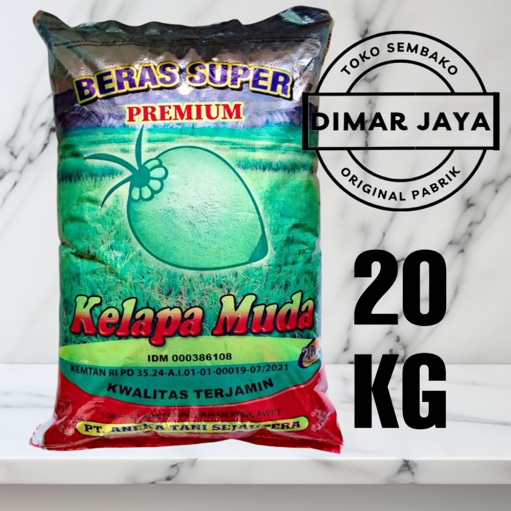 

Beras Kelapa Muda Premium 20 Kg