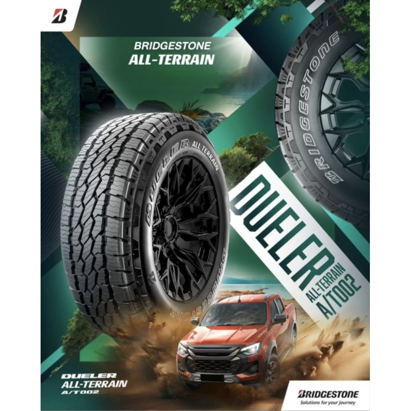 BAN MOBIL TUBELES SEMI KASAR UKURAN 16 275/70R16 114 S MERK BRIDGESTONE DUELER A/T 275 70 R16
