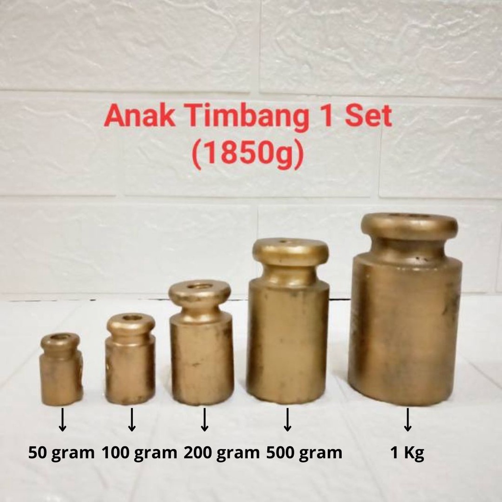 ANAK TIMBANGAN / BANDUL TIMBANGAN / TIMBAL SET