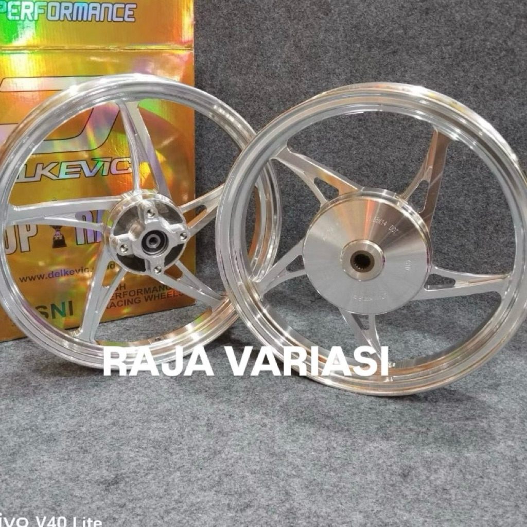 Delkevic K-5R MIO Sporty~MIO-M3~VARIO110/125/150/160~BEAT~SCOOPY MODEL KZR K5R KSR K-SR Velg Delkevi