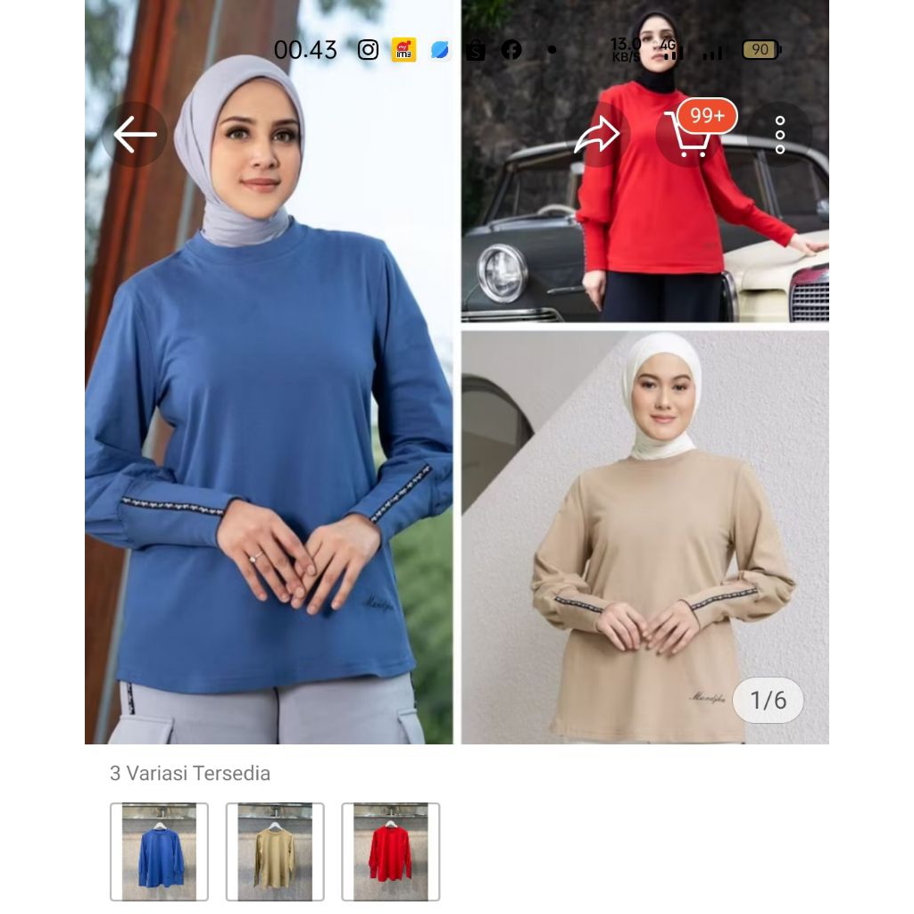 MANDJHA BLOUSE IVAN GUNAWAN FASHION BAJU CHELSEA,READY PASSIONATE,FIERONA,PARAMOUNT, RENATA,FIORELLA