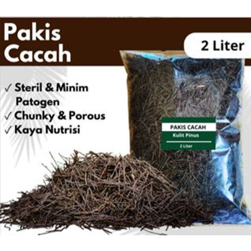 Infarm Florist - Pakis Cacah Kasar Media Tanam Cacah Steril Siap Pakai untuk Tanaman Hias Anggrek Ar