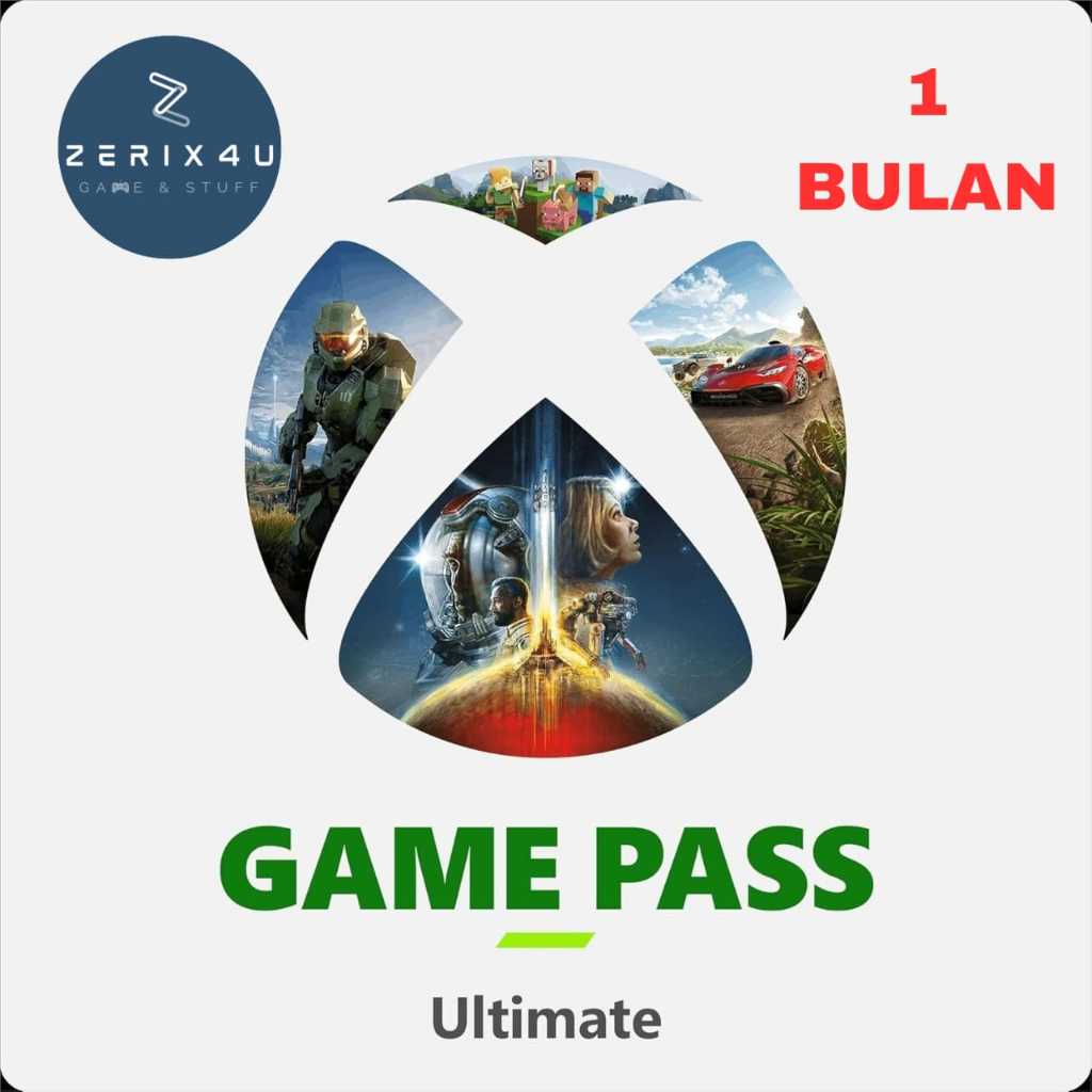 PROMO XBOX GAME PASS ULTIMATE 1 BULAN GAMEPASS GPU CLOUD GAMING KONSOL CONSOLE