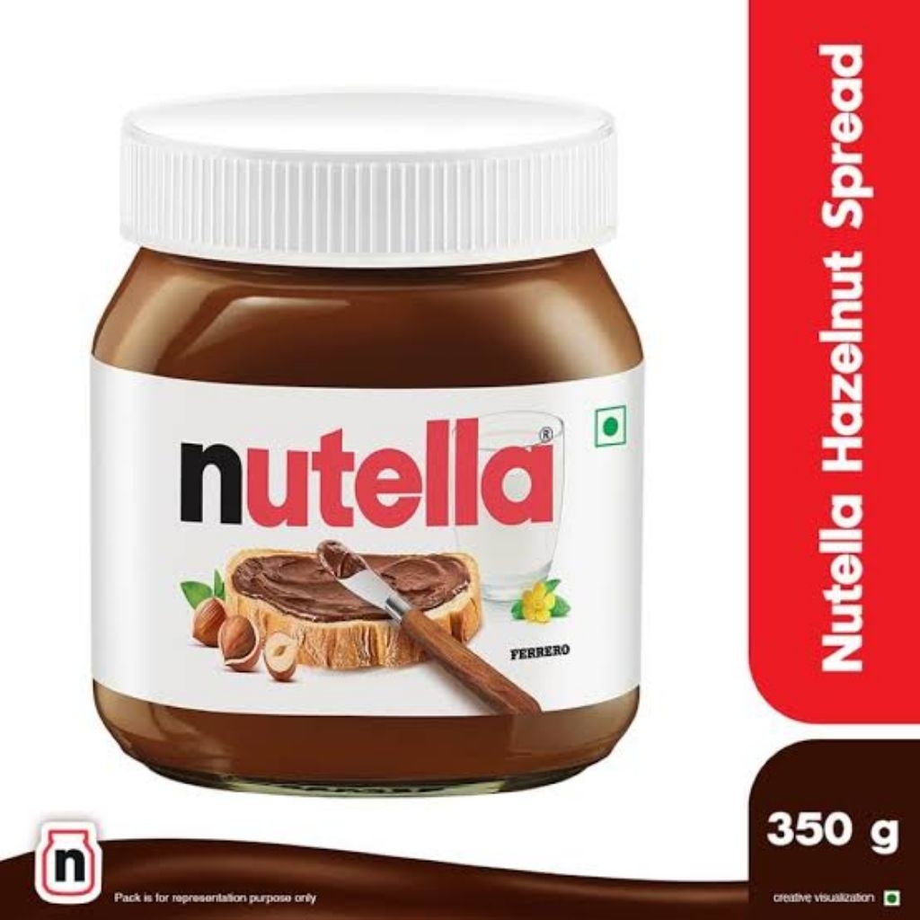 

Forcysn Nutella Hazelnut Spread - Selai Coklat 350Gr