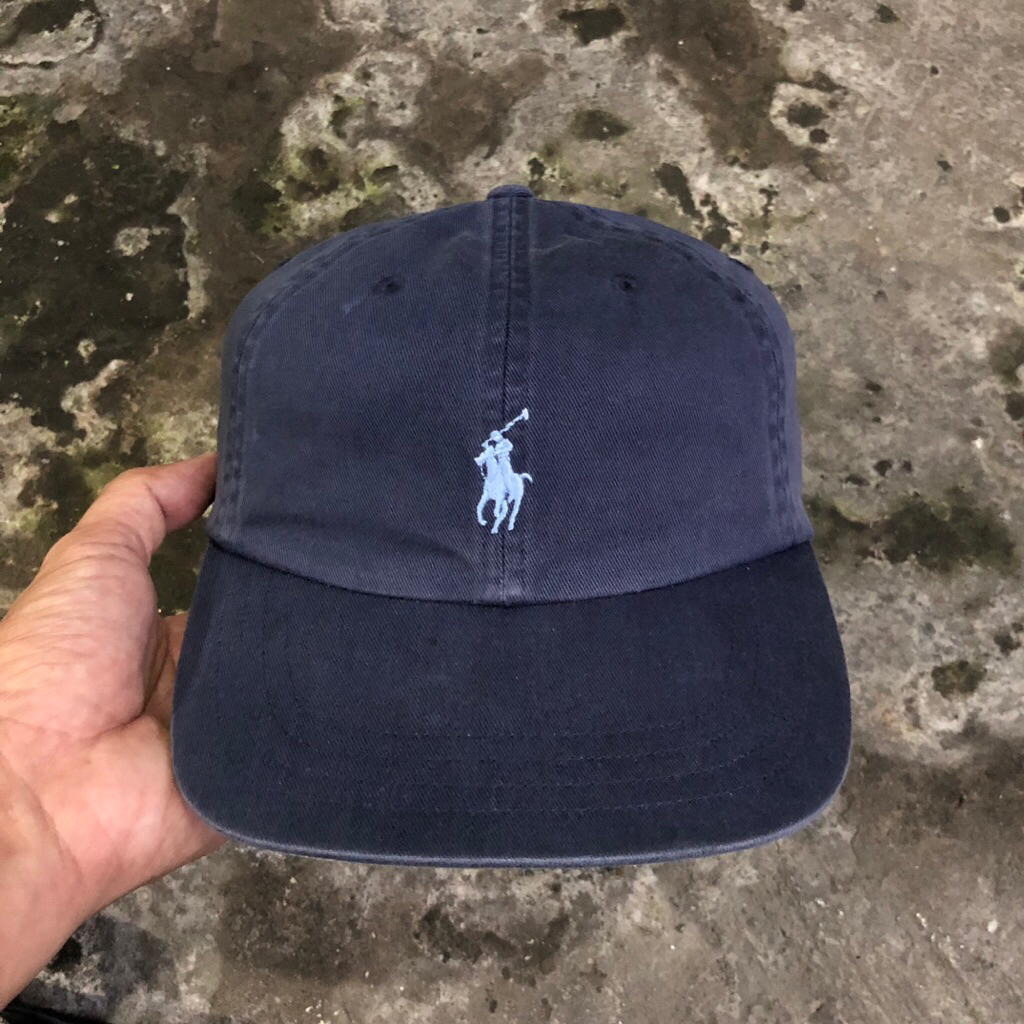 Topi Bekas Second Polo RL Navy