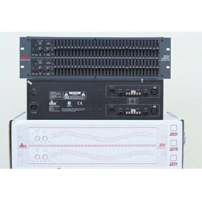 EQUALIZER/EQUALISER DBX 2231/DBX2231 GRADE A Amplifier