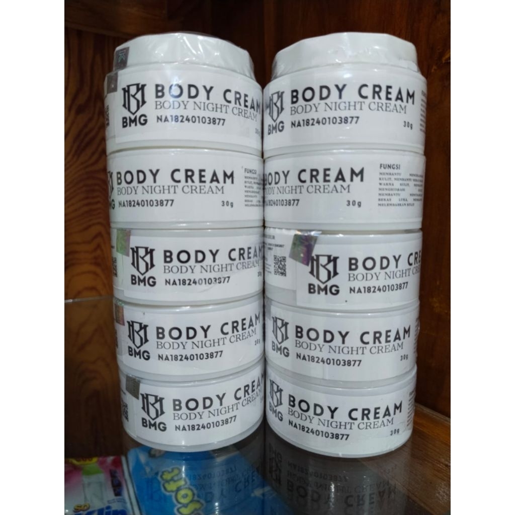 Body cream bibit pemutih bmg
