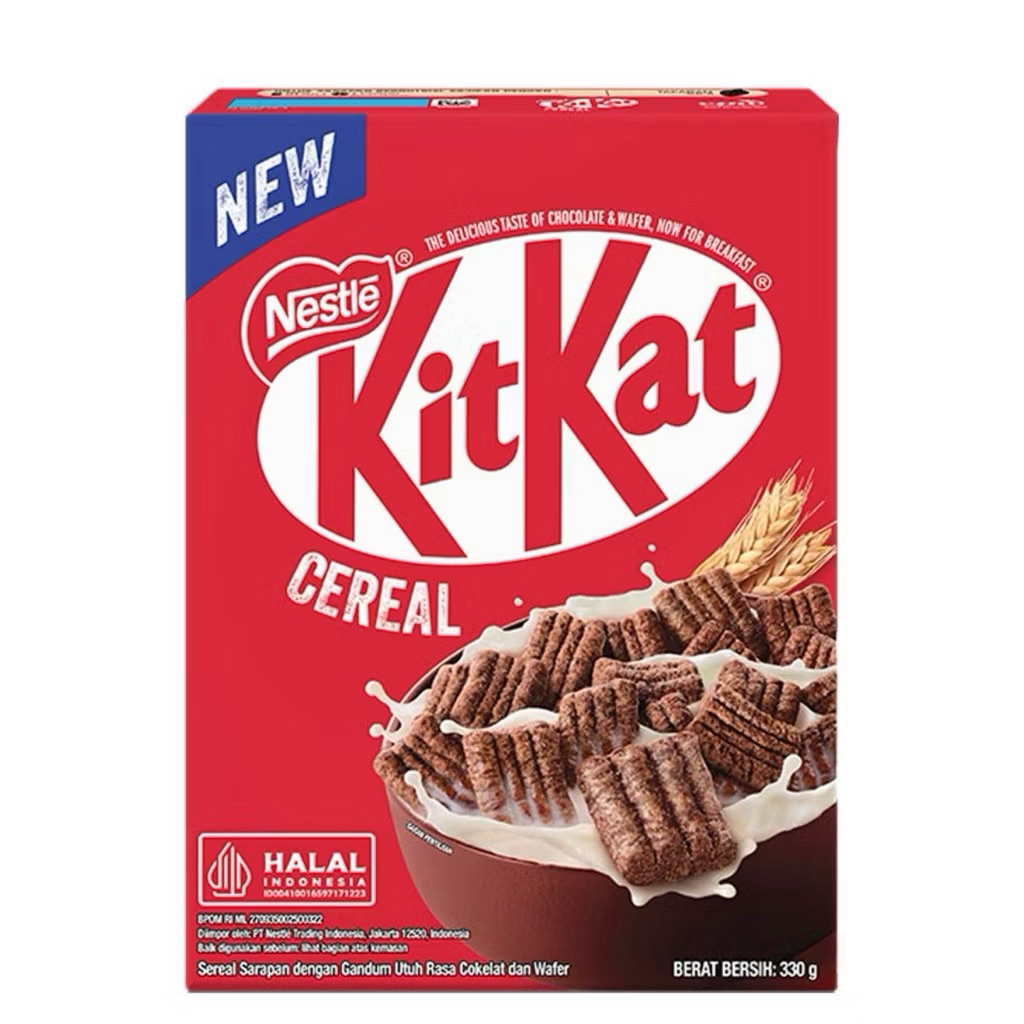 

KITKAT SEREAL BOX 330G NEW SEREAL BOX KITKAT
