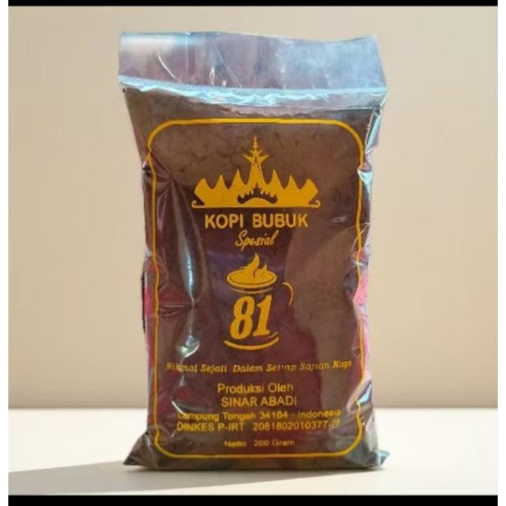 

kopi Asli Lampung cap81