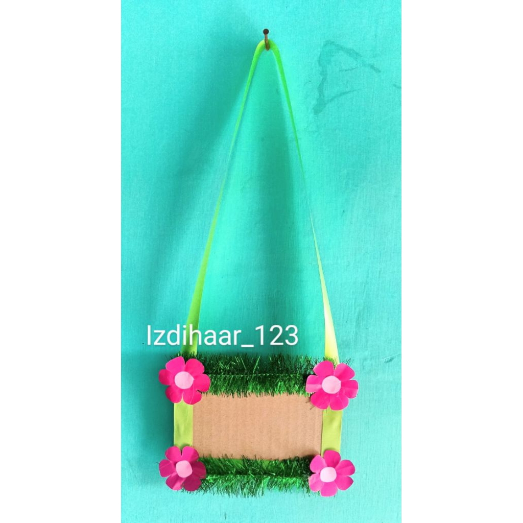 

Papan nama name tag siswa MPLS mos