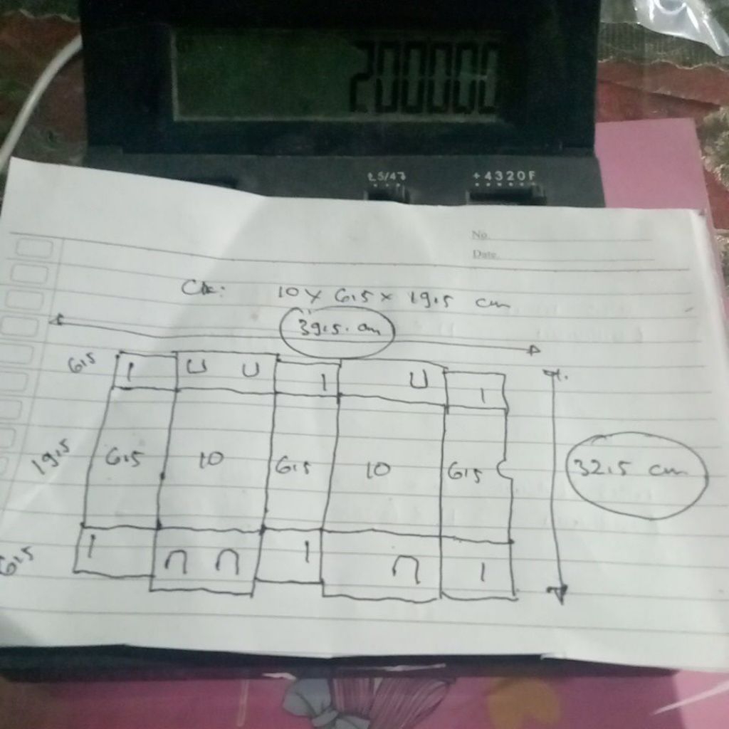 

pisaupond kardus custom UK 10x6,5x19,5cm
