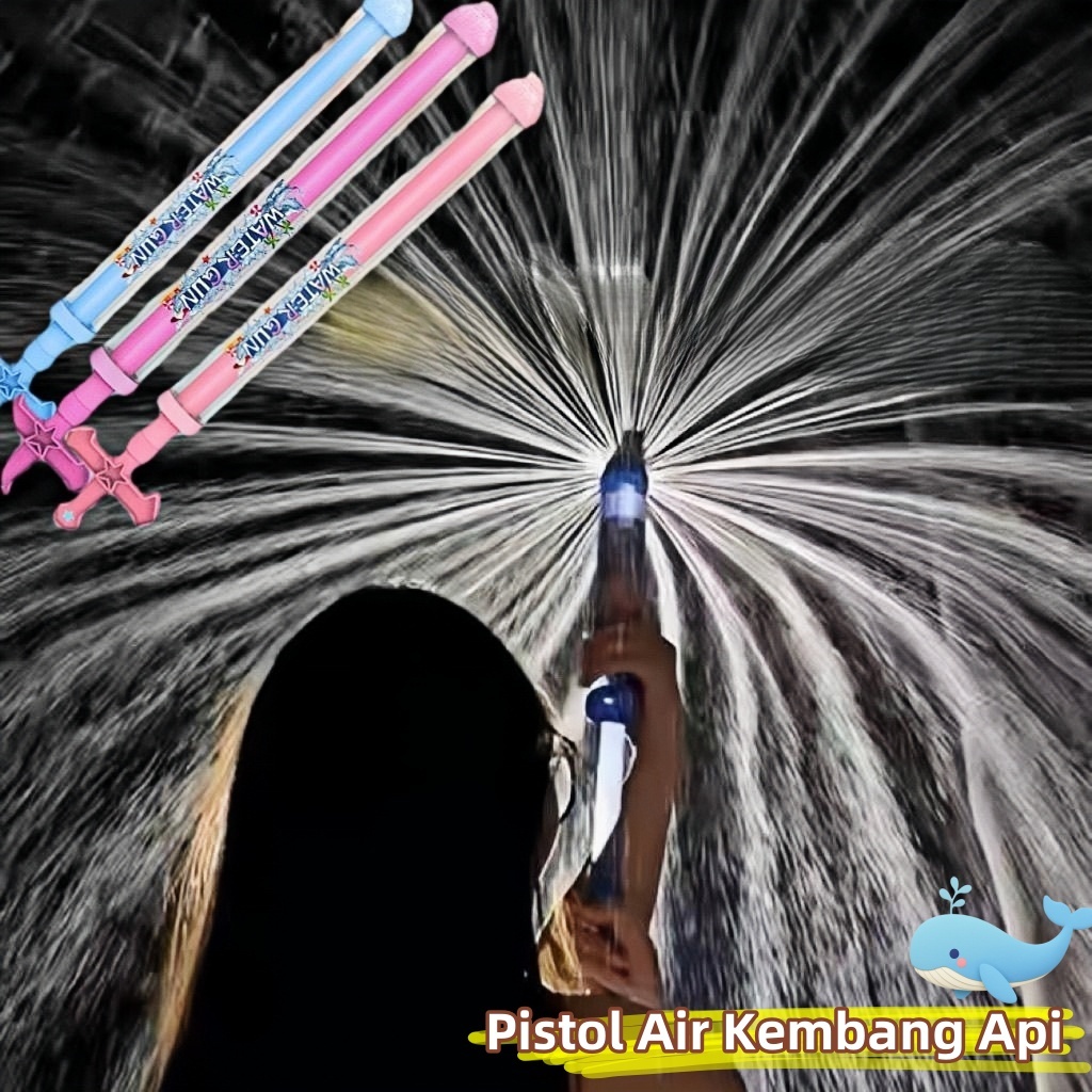 Mainan Pistol Air/Pistol air kembang apiPistol air anak-anak/Pistol air semprot/Pistol air tarik/Pis
