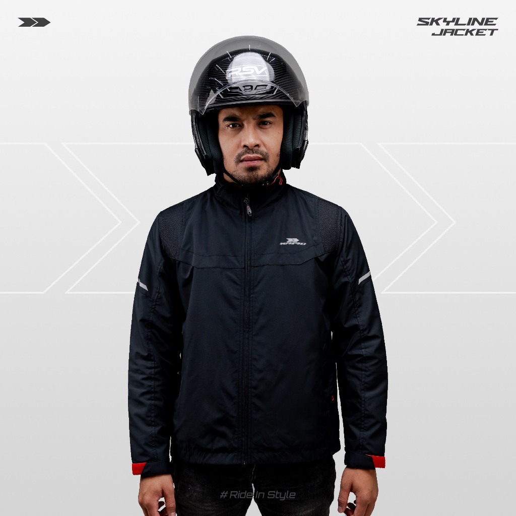 Skyline Jacket - Jaket Motor Pria - Rapid Jacket