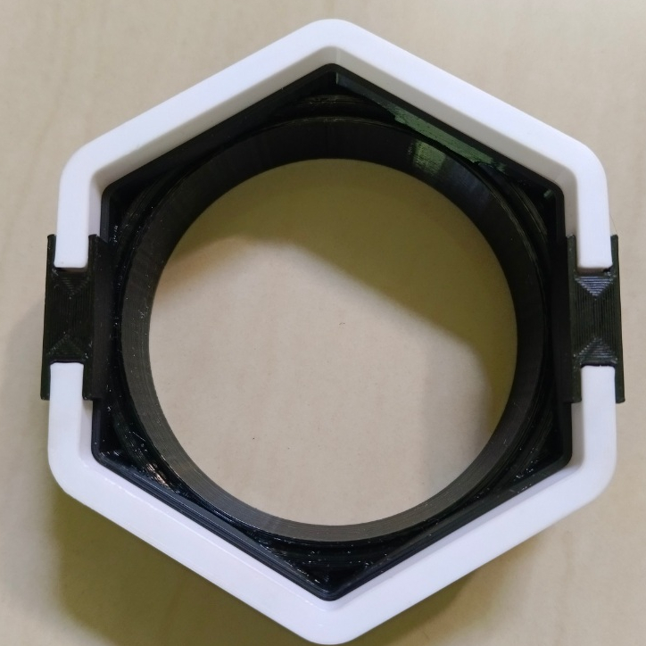 Shroud Biled Hexagonal Anti Bintik 2inchi 2.5inchi 3inchi