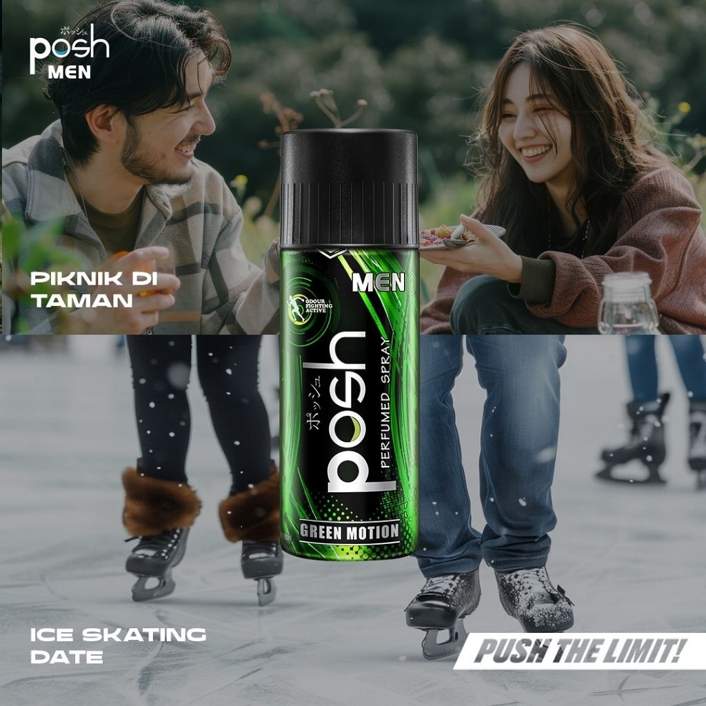 Posh men parfume spray 100 ml - parfume posh