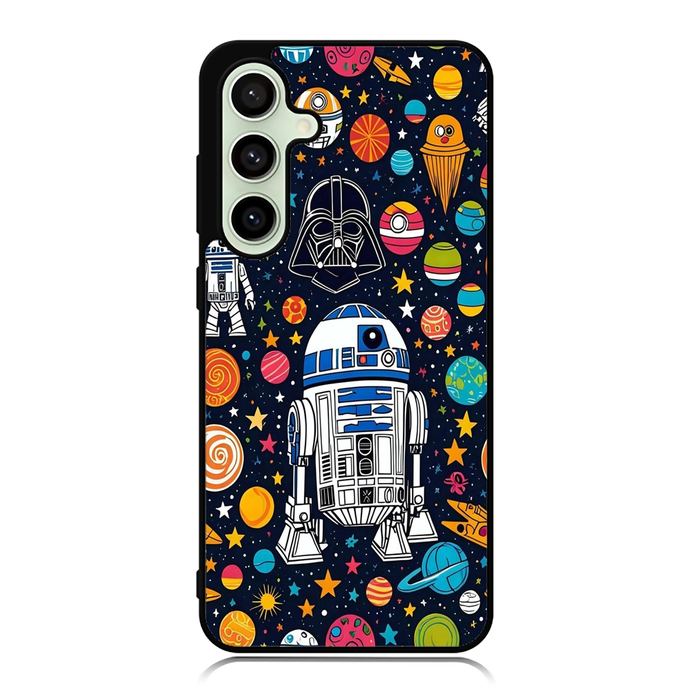 Phone Case A5x Series A50 A51 A52 A53 A54 A55 A56 Tpu Rubber Custom STARWARS Robot