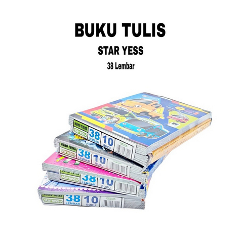 

STAR YESS buku tulis murah 1 pack (10 pcs)