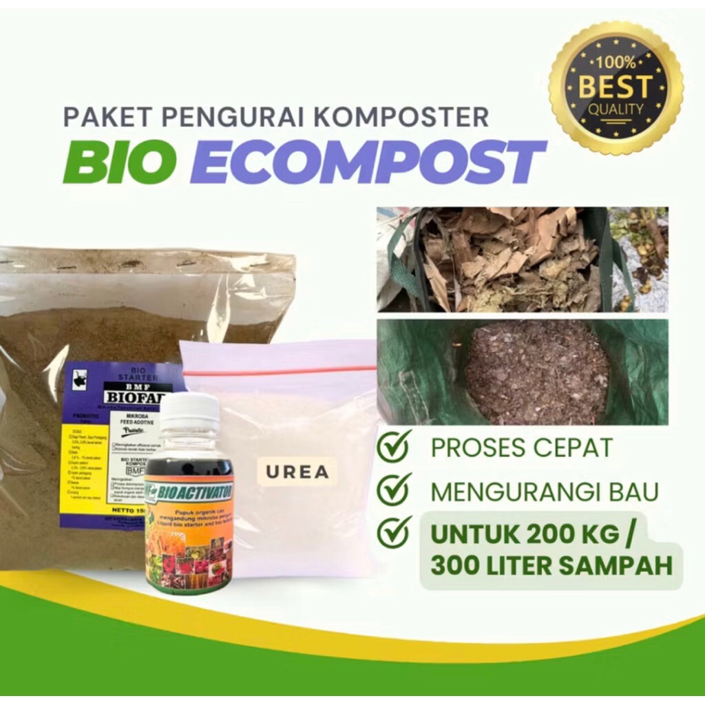 Bahan Pembuatan Pupuk Kompos Compos Maker pupuk kompos