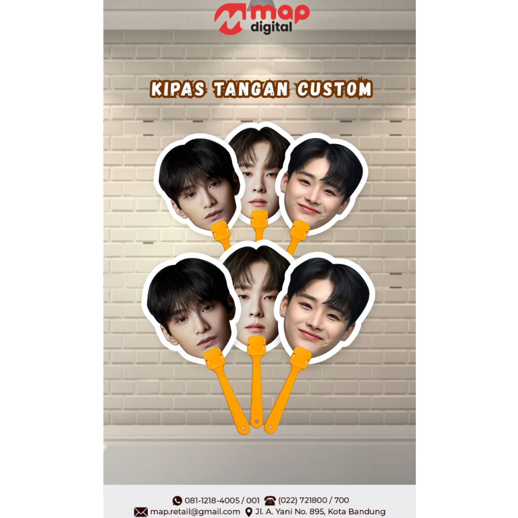 Kipas Tangan Idol/Kipas Tangan Custom/HandFan Idol Custom