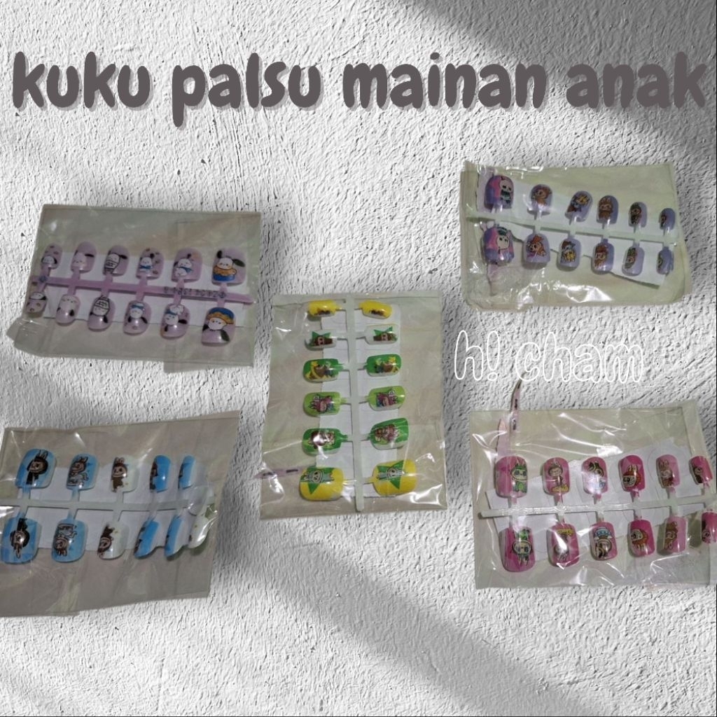 kuku palsu kuku mainan anak kuku kukuan kuku lucu kuku anak anak