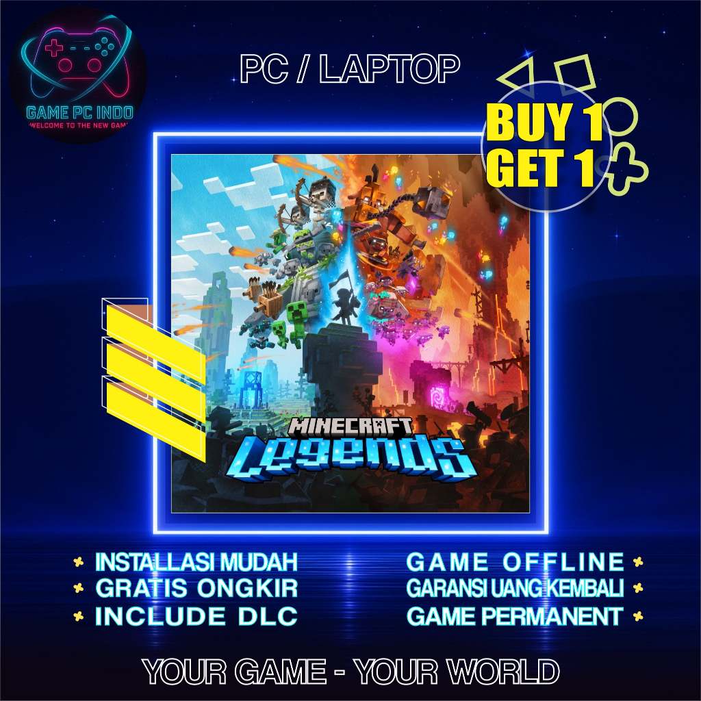 Minecraft Legends PC Laptop Terbaru