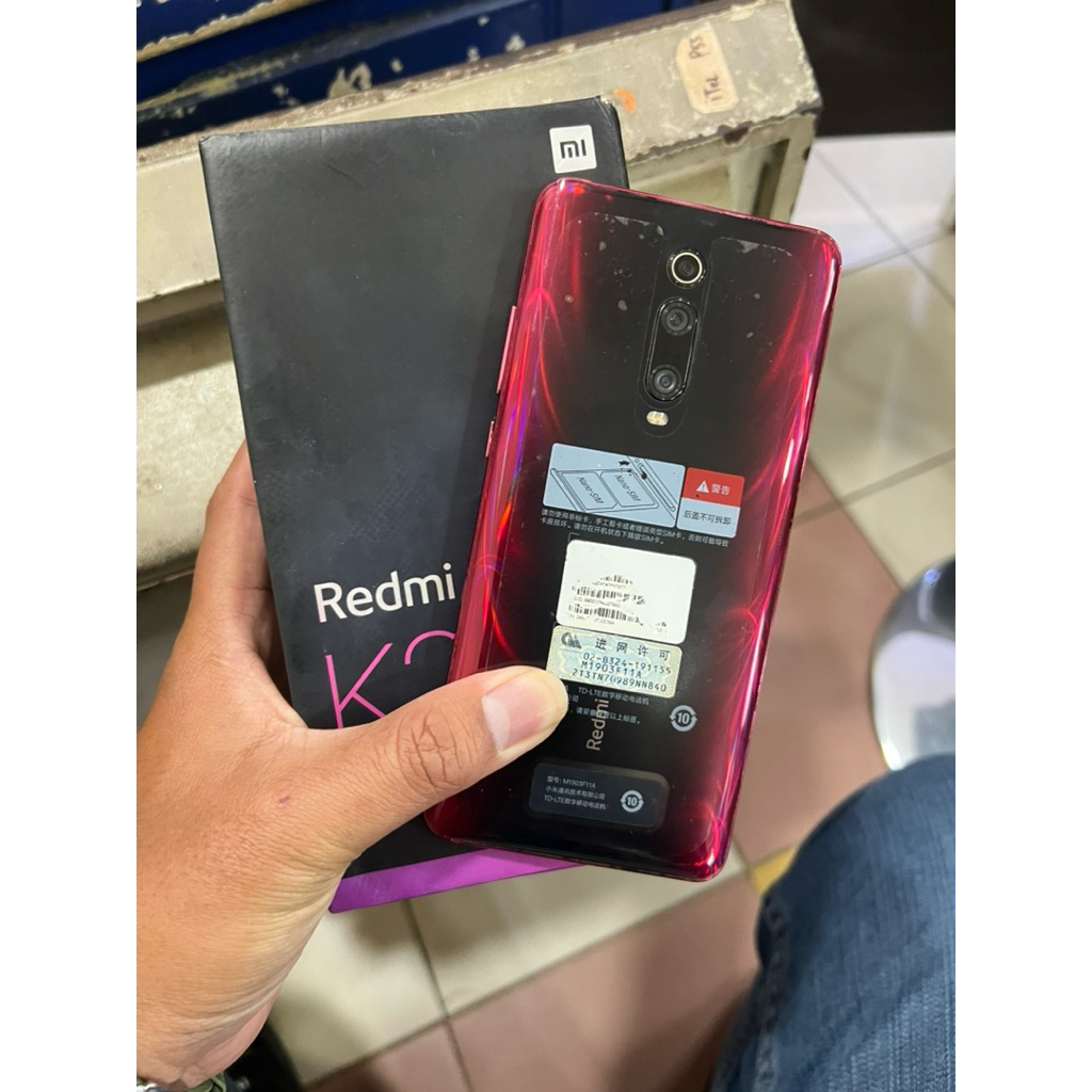 Redmi k20 pro ram 8/256 second fullset original ex inter sinyal all operator