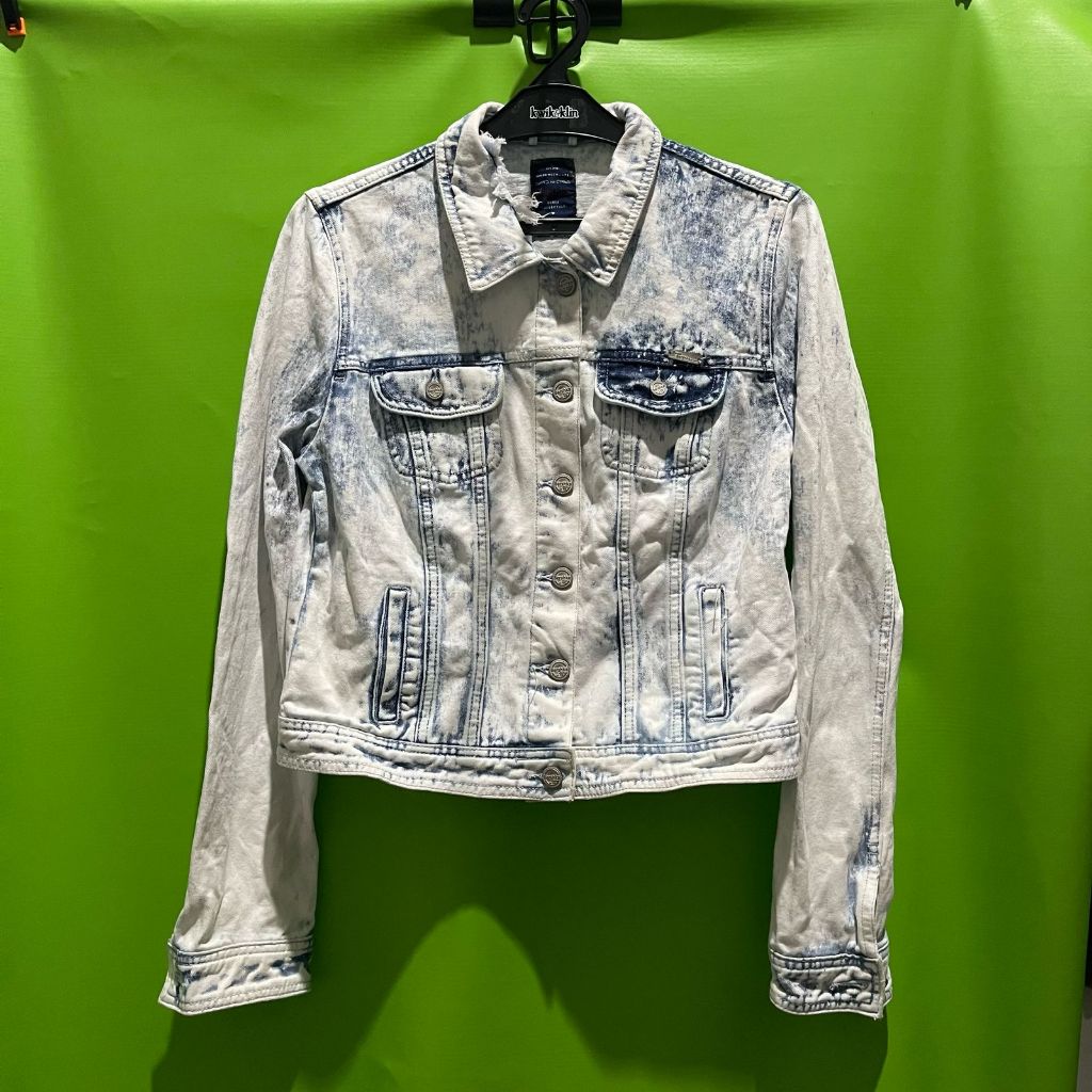 Preloved Jacket Jeans Bershka