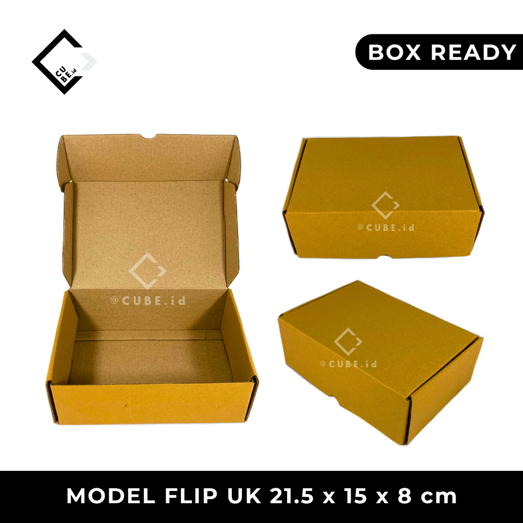 

DUS MODEL FLIP / CORRUGATED FLIP BOX uk 21,5 x 15 x 8 cm