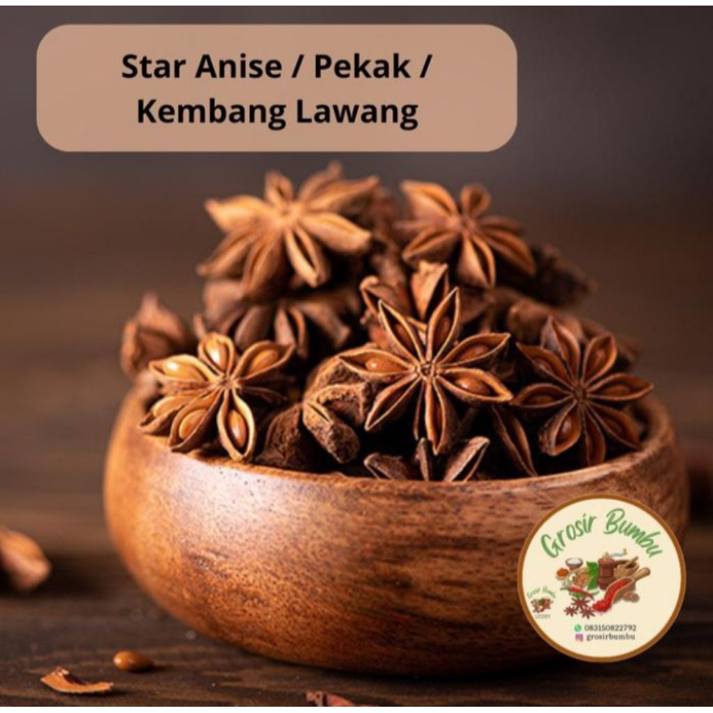 

star anise 1kg/pekak kembang lawang/ asli ¹⁰⁰٪