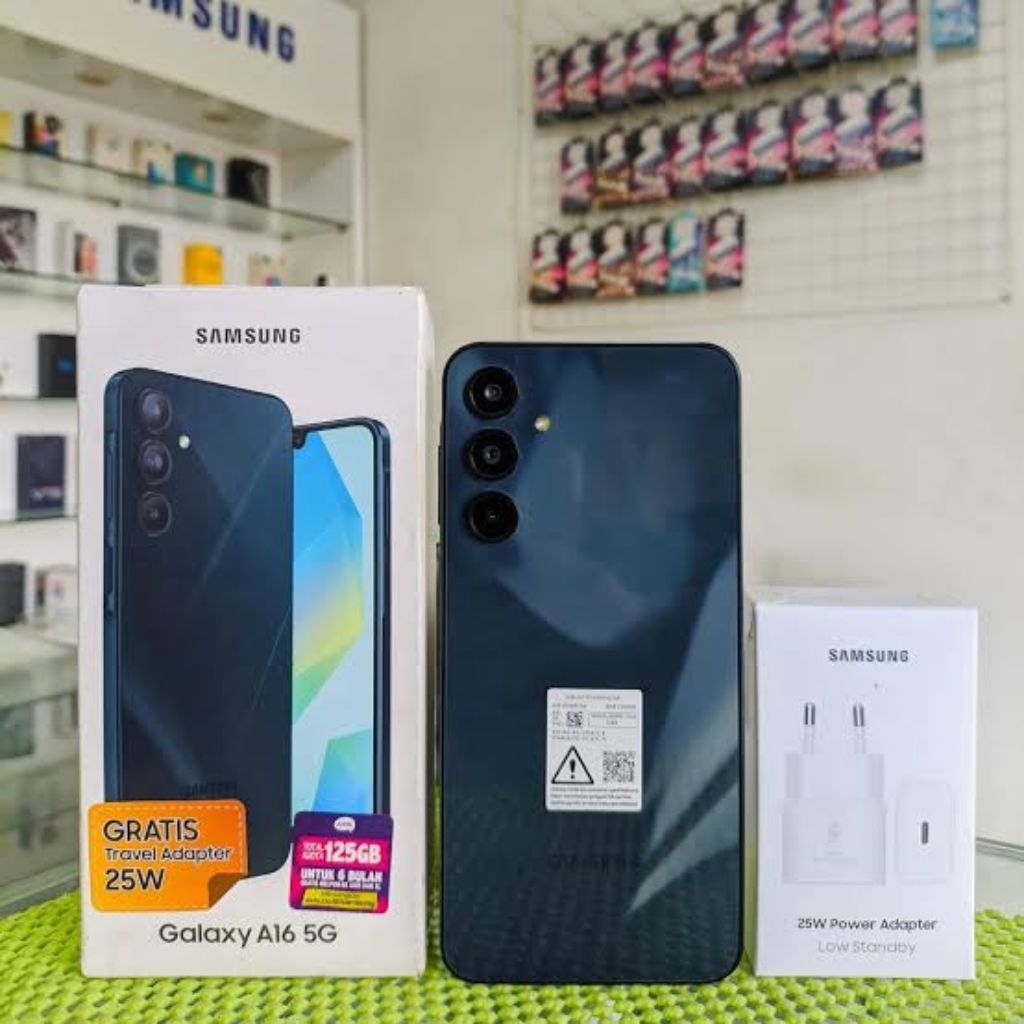 Samsung A16 5G 8/256 Fullset Second Like New Garansi Resmi Hp seken Istimewa