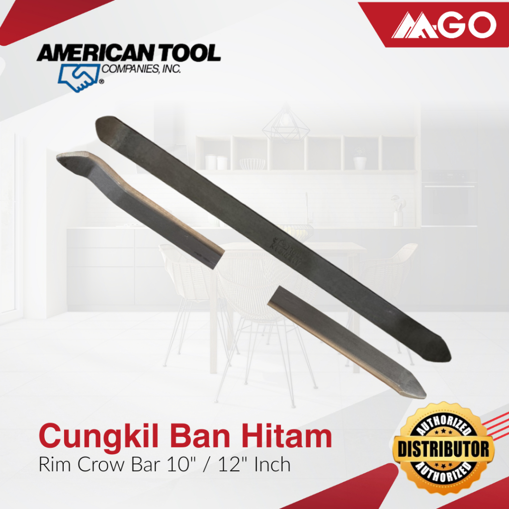 Cungkit Ban Hitam / Cungkil Ban / Pencungkil Ban Hitam / Rim Crow Bar American Tool