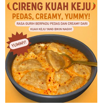 

#Grha Bhojana# Cireng Kuah Keju - Kuah Chili Oil