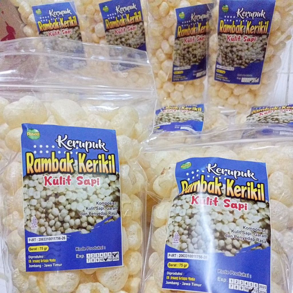 

Kerupuk Rambak kerikil