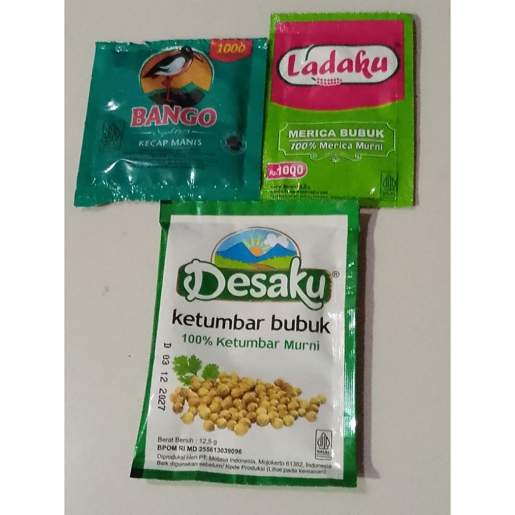 

Kecap Bango+Ketumbar Bubuk+Ladaku Paket 2Am (TRB131)