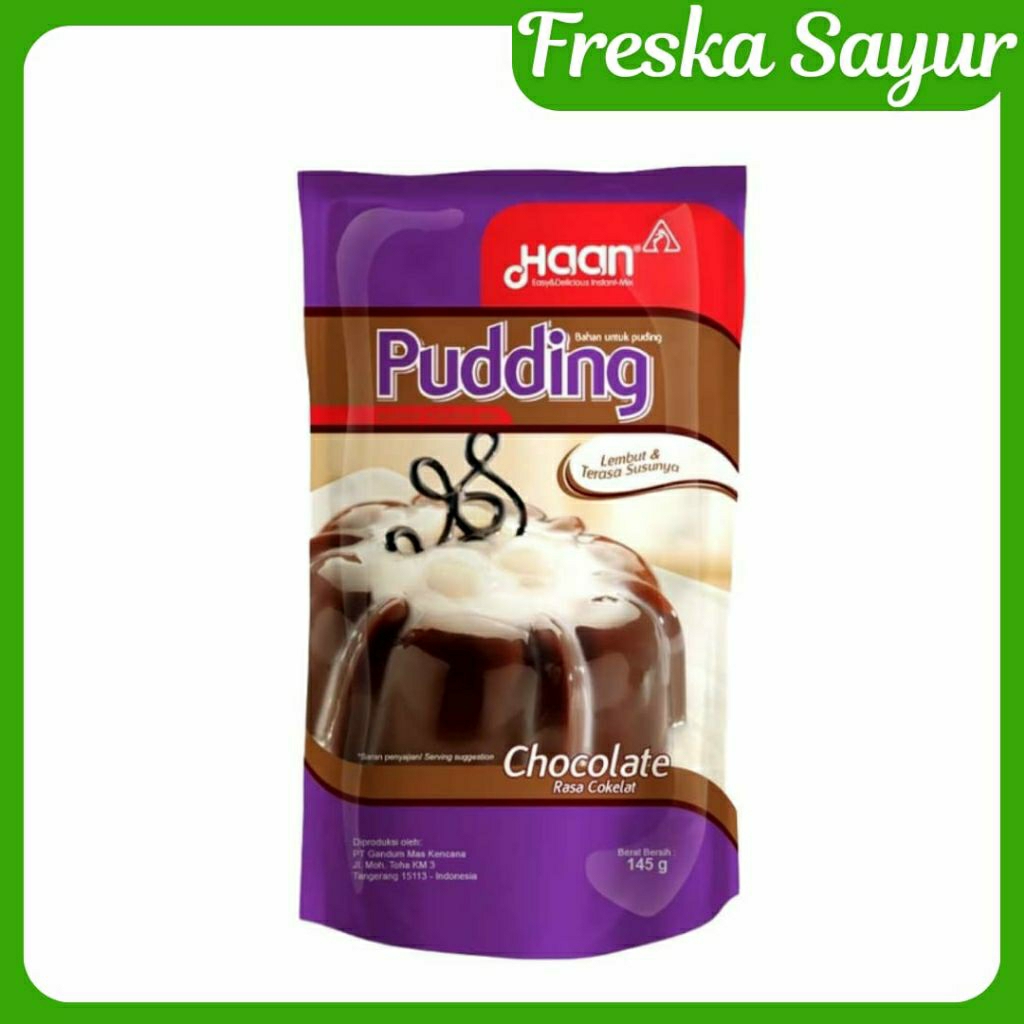

Haan Pudding Cokelat 145 gr