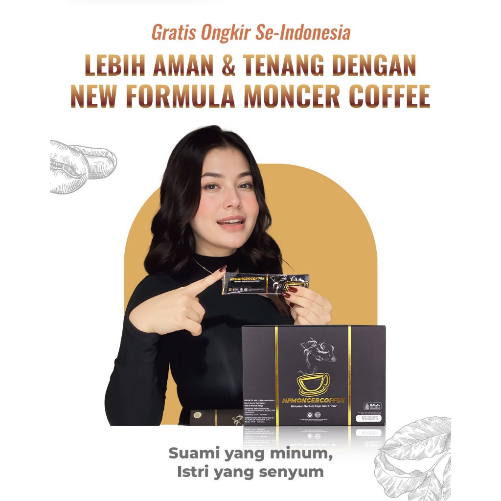 

Kopi NFMONCER Nikmat Aman dengan L-Agrinin & L-Citrulline Aman & Nikmat Sudah Halal & Bpom