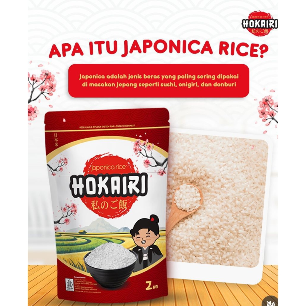 

Beras Jepang Japonica Rice 2kg Japanese Rice Beras Sushi